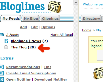 Bloglines 7