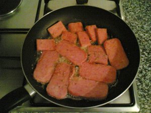 fried spam